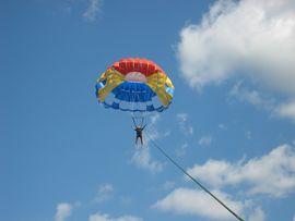 Прыжок с парашютом в тандеме с инструктором в Дубае